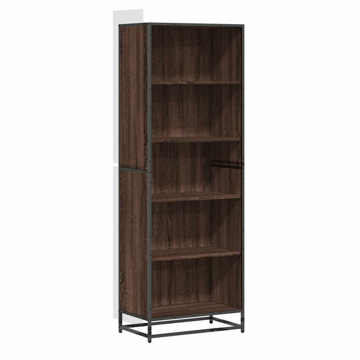 vidaXL Βιβλιοθήκη καφέ δρυς 60x35x170,5 cm Κατασκευασμένο ξύλο