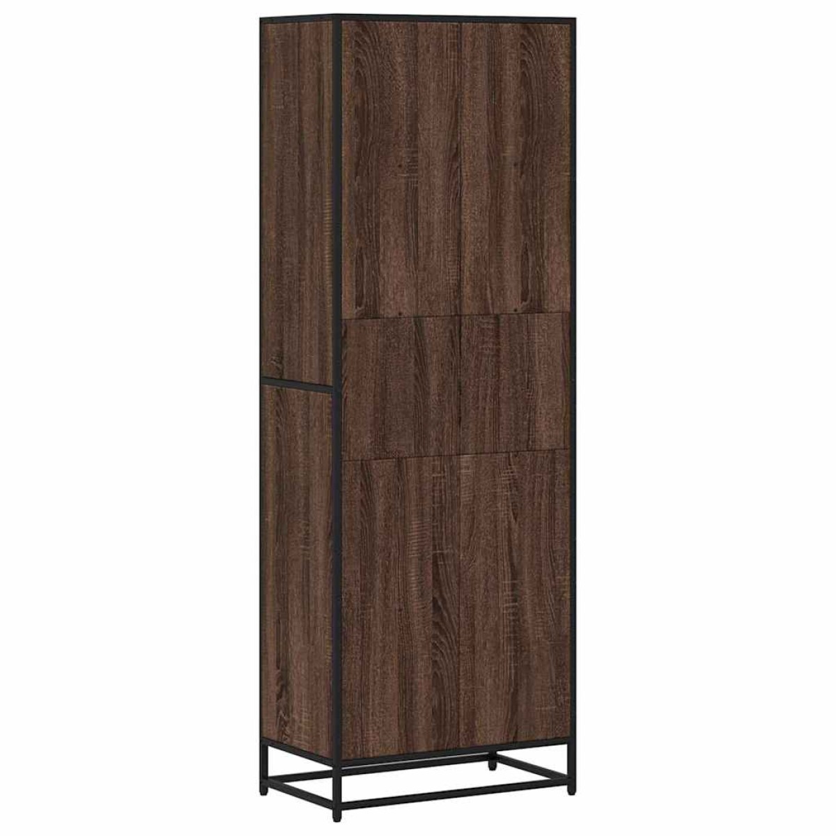 vidaXL Βιβλιοθήκη καφέ δρυς 60x35x170,5 cm Κατασκευασμένο ξύλο