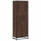 vidaXL Βιβλιοθήκη καφέ δρυς 60x35x170,5 cm Κατασκευασμένο ξύλο