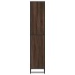 vidaXL Βιβλιοθήκη καφέ δρυς 80,5x35x170,5 cm Κατασκευασμένο ξύλο
