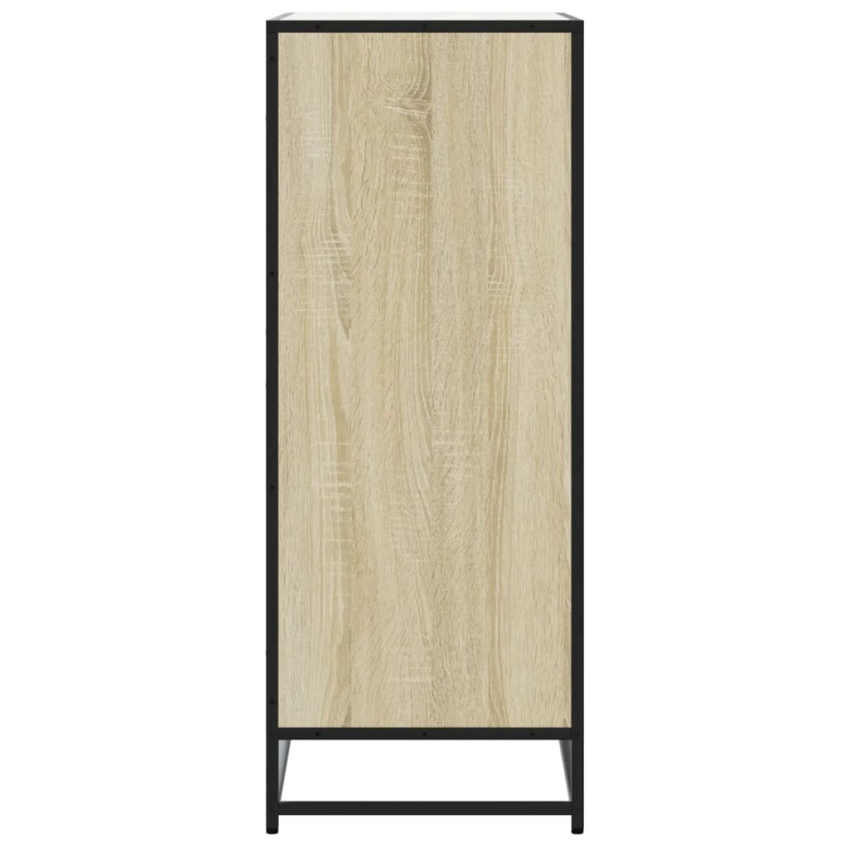 vidaXL Ντουλάπι παπουτσιών Sonoma Oak Κατασκευασμένο ξύλο και μέταλλο