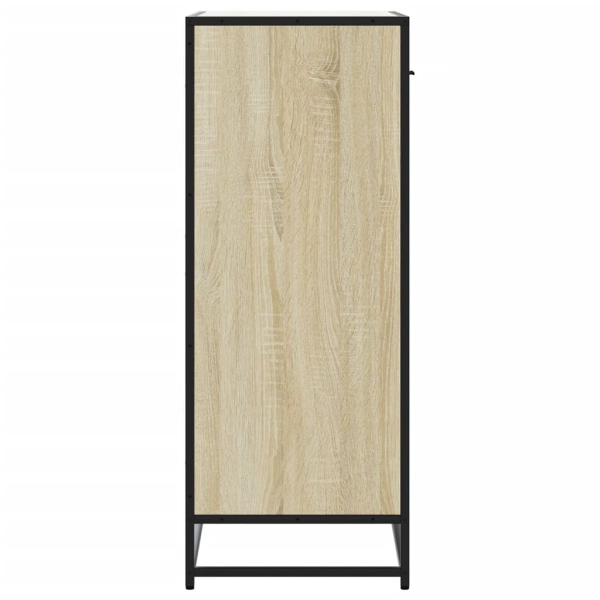 vidaXL Ντουλάπι παπουτσιών Sonoma Oak Κατασκευασμένο ξύλο και μέταλλο