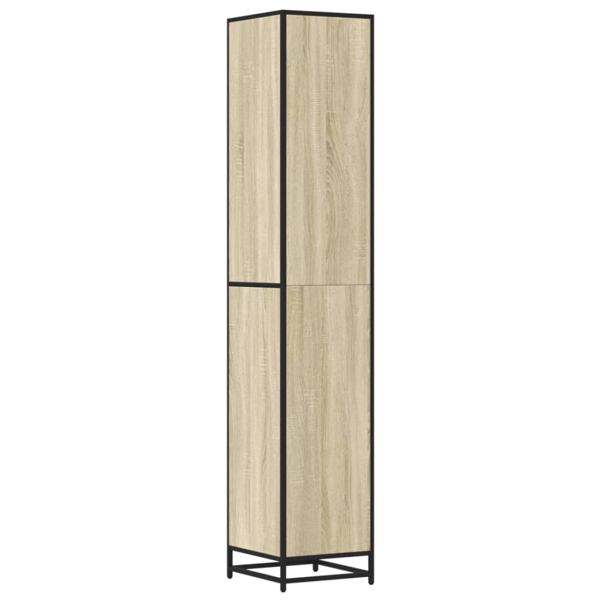 vidaXL Ντουλάπι μπάνιου Sonoma Oak 35x37,5x188,5 cm