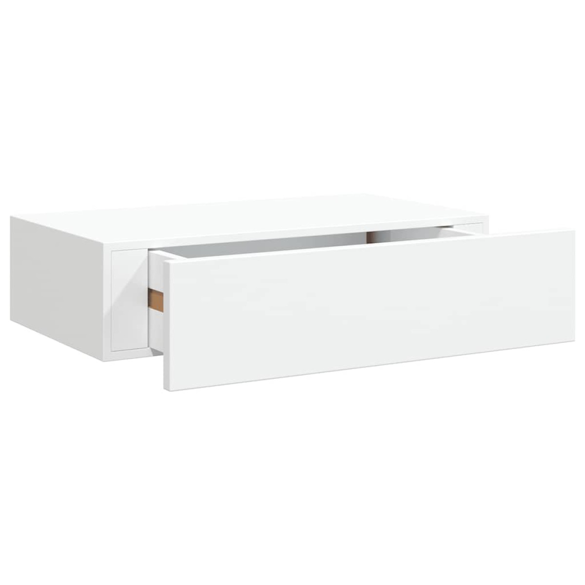 vidaXL Ράφια Τοίχου με Συρτάρια 2 Τεμ. Λευκά 40 x 23,5 x 10εκ. από MDF
