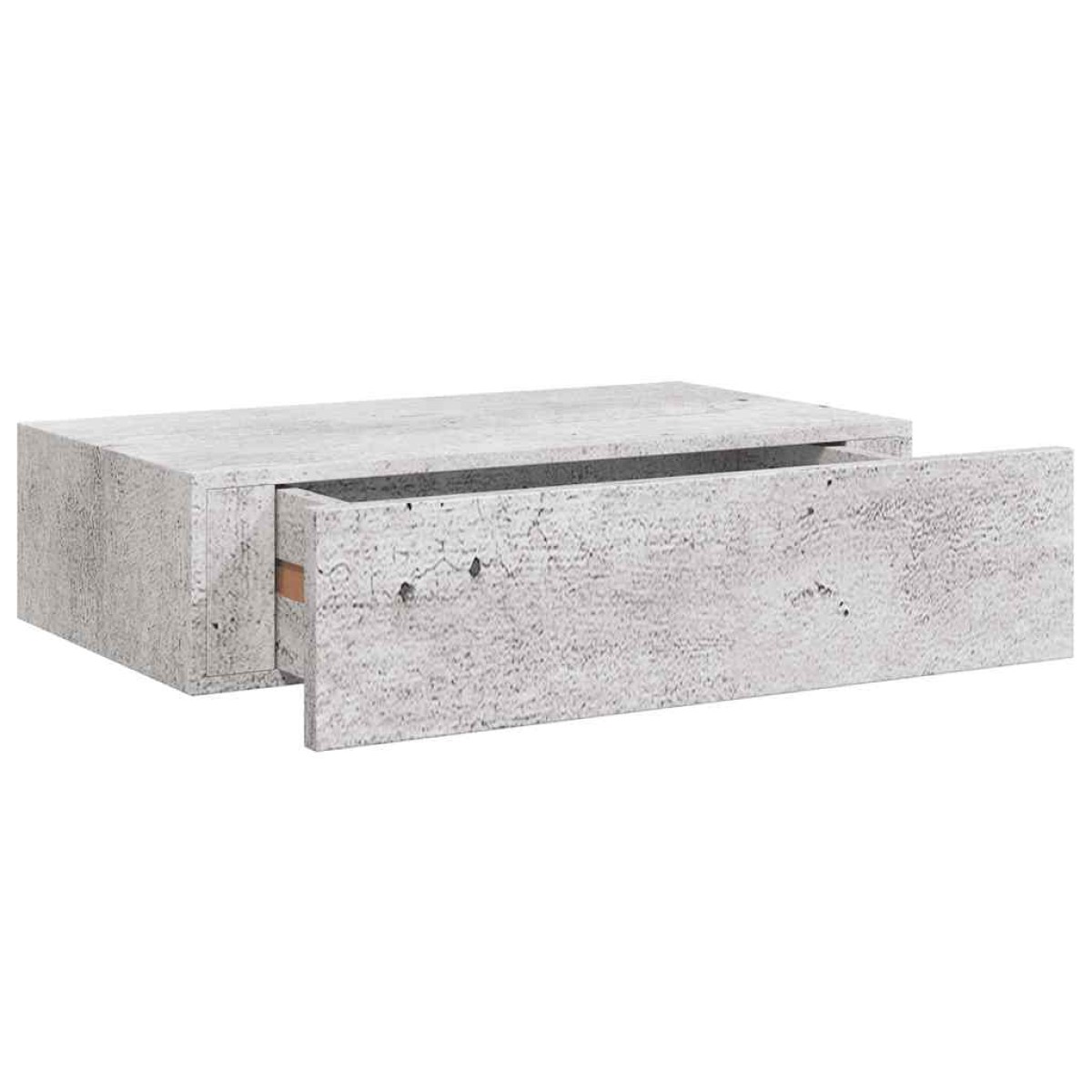 vidaXL Ράφια Τοίχου Συρτάρια 2 τεμ. Γκρι Σκυρ. 40x23,5x10 εκ από MDF