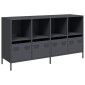 vidaXL Ντουλάπι Ανθρακί 135x39x73,5 εκ. από Χάλυβα Ψυχρής Έλασης