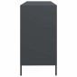 vidaXL Ντουλάπι Ανθρακί 135x39x73,5 εκ. από Χάλυβα Ψυχρής Έλασης