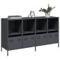 vidaXL Ντουλάπι Ανθρακί 135x39x73,5 εκ. από Χάλυβα Ψυχρής Έλασης