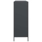 vidaXL Ντουλάπι Ανθρακί 135x39x103,5 εκ. από Χάλυβα Ψυχρής Έλασης