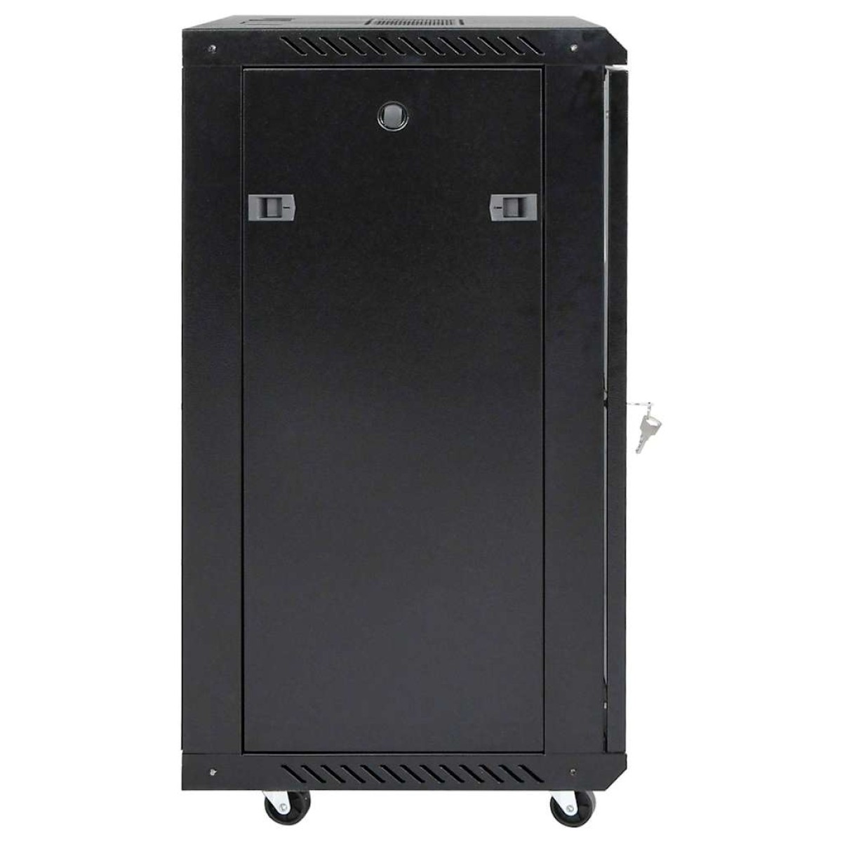 vidaXL Καμπίνα Δικτύου 15U 19" IP20 Μαύρη 60x45x86 εκ.