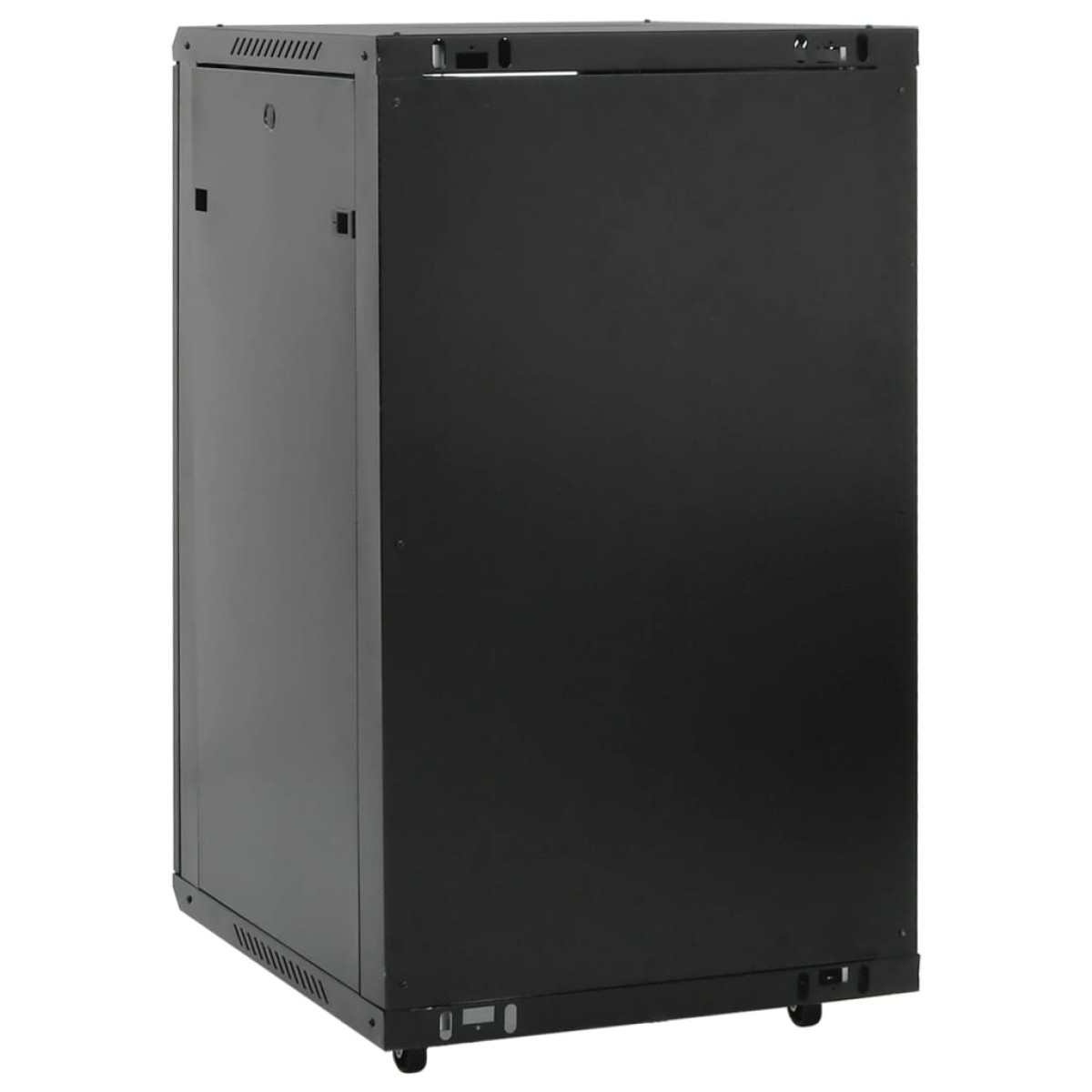 vidaXL Καμπίνα Δικτύου 18U 19" IP20 Μαύρη 60x60x100 εκ.