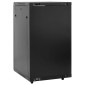 vidaXL Καμπίνα Δικτύου 18U 19" IP20 Μαύρη 60x60x100 εκ.