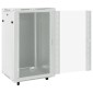 vidaXL Καμπίνα Δικτύου 18U 19" IP20 Μαύρη 60x60x100 εκ.
