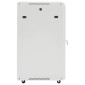 vidaXL Καμπίνα Δικτύου 18U 19" IP20 Μαύρη 60x60x100 εκ.