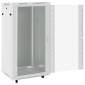 vidaXL Καμπίνα Δικτύου 22U 19" IP20 Μαύρη 60x60x120 εκ.