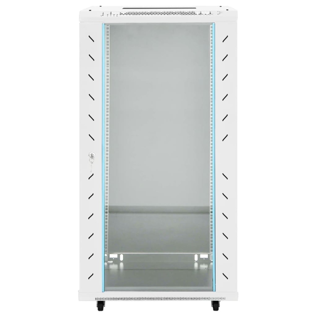 vidaXL Καμπίνα Δικτύου 22U 19" IP20 Μαύρη 60x60x120 εκ.