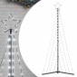 vidaXL Χριστουγεννιάτικο δέντρο LED 339 LED Ψυχρό Λευκό 182 εκ.
