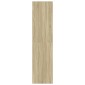 vidaXL Ντουλάπα Sonoma Δρυς 30x50x200 εκ. από Επεξεργασμένο Ξύλο