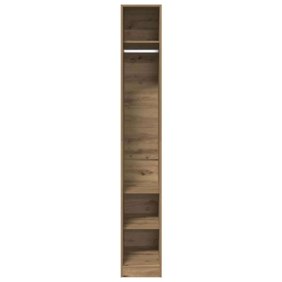 vidaXL Ντουλάπα Αρτισιανή Δρυς 30x50x200εκ από Επεξεργασμένο Ξύλο