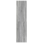vidaXL Ντουλάπα Γκρι Sonoma 30x50x200 εκ. από Επεξεργασμένο Ξύλο