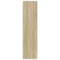 vidaXL Ντουλάπα Χρώμα Sonoma Δρυς 50 x 50 x 200 εκ. από Επεξ. Ξύλο