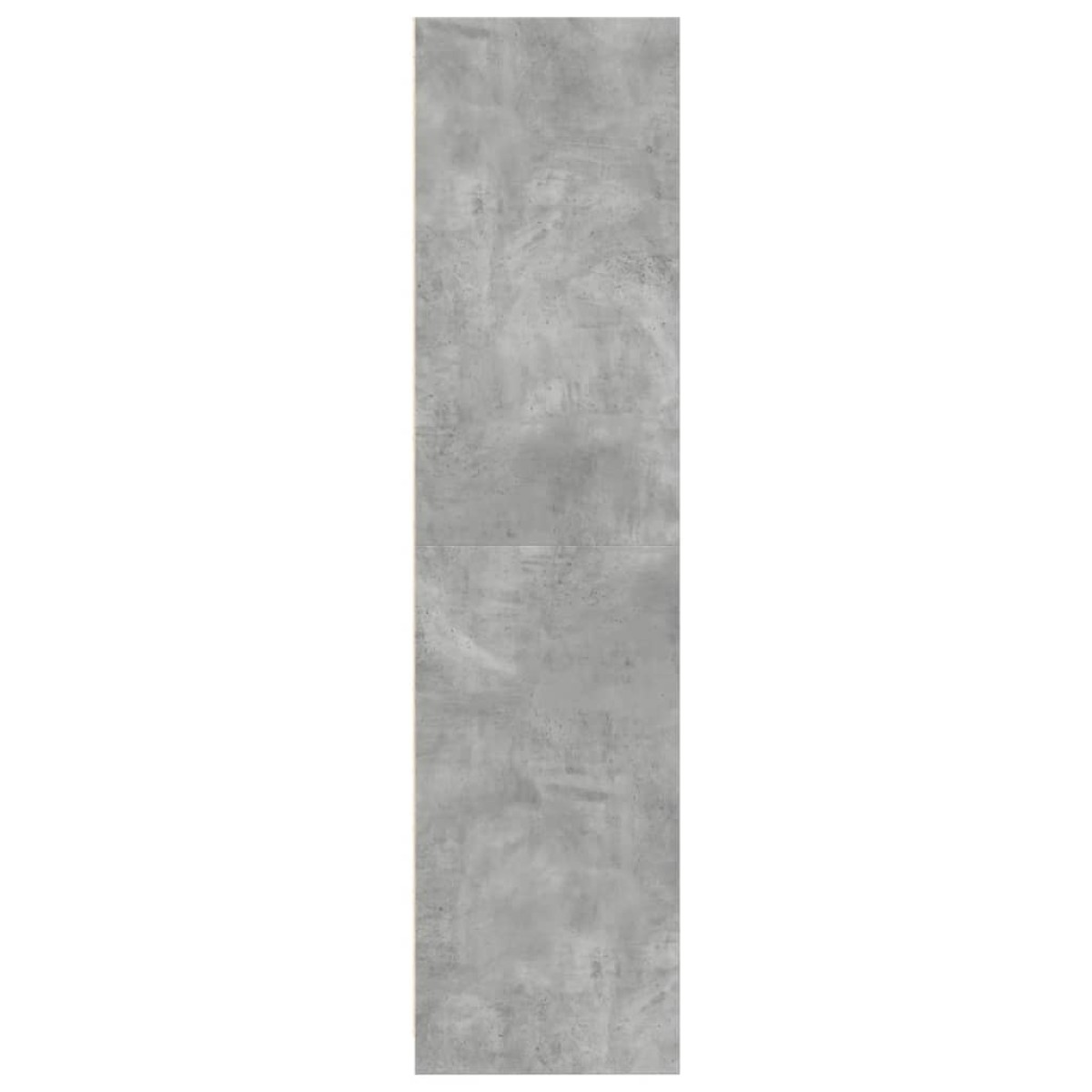 vidaXL Ντουλάπα Γκρι του Σκυροδέματος 50x50x200 εκ. Επεξεργασμένο Ξύλο