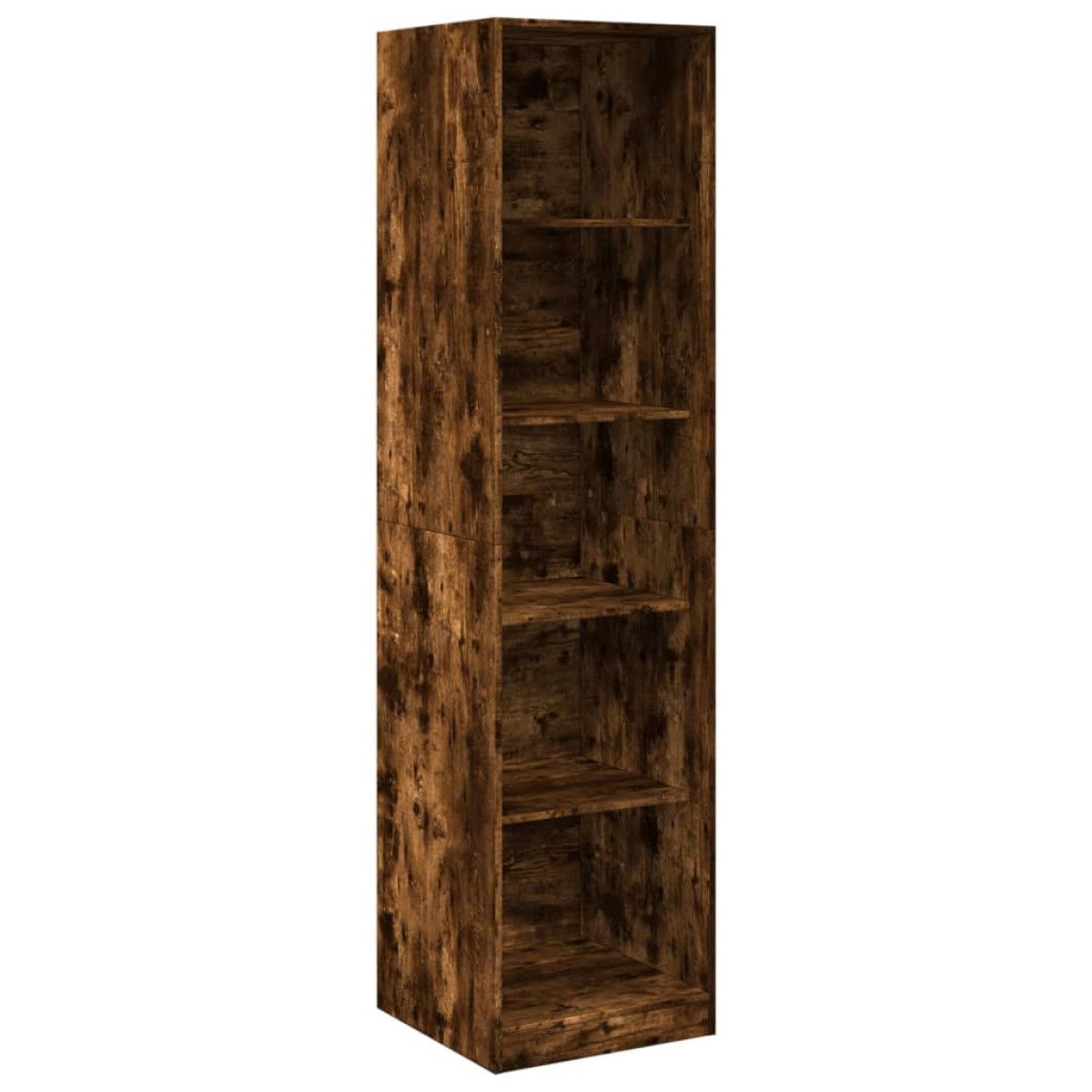 vidaXL Ντουλάπα Χρώμα Καπνιστή Δρυς 50 x 50 x 200 εκ. από Επεξ. Ξύλο