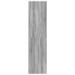 vidaXL Ντουλάπα Γκρι Sonoma 50x50x200 εκ. από Επεξεργασμένο Ξύλο