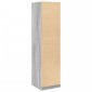 vidaXL Ντουλάπα Γκρι Sonoma 50x50x200 εκ. από Επεξεργασμένο Ξύλο