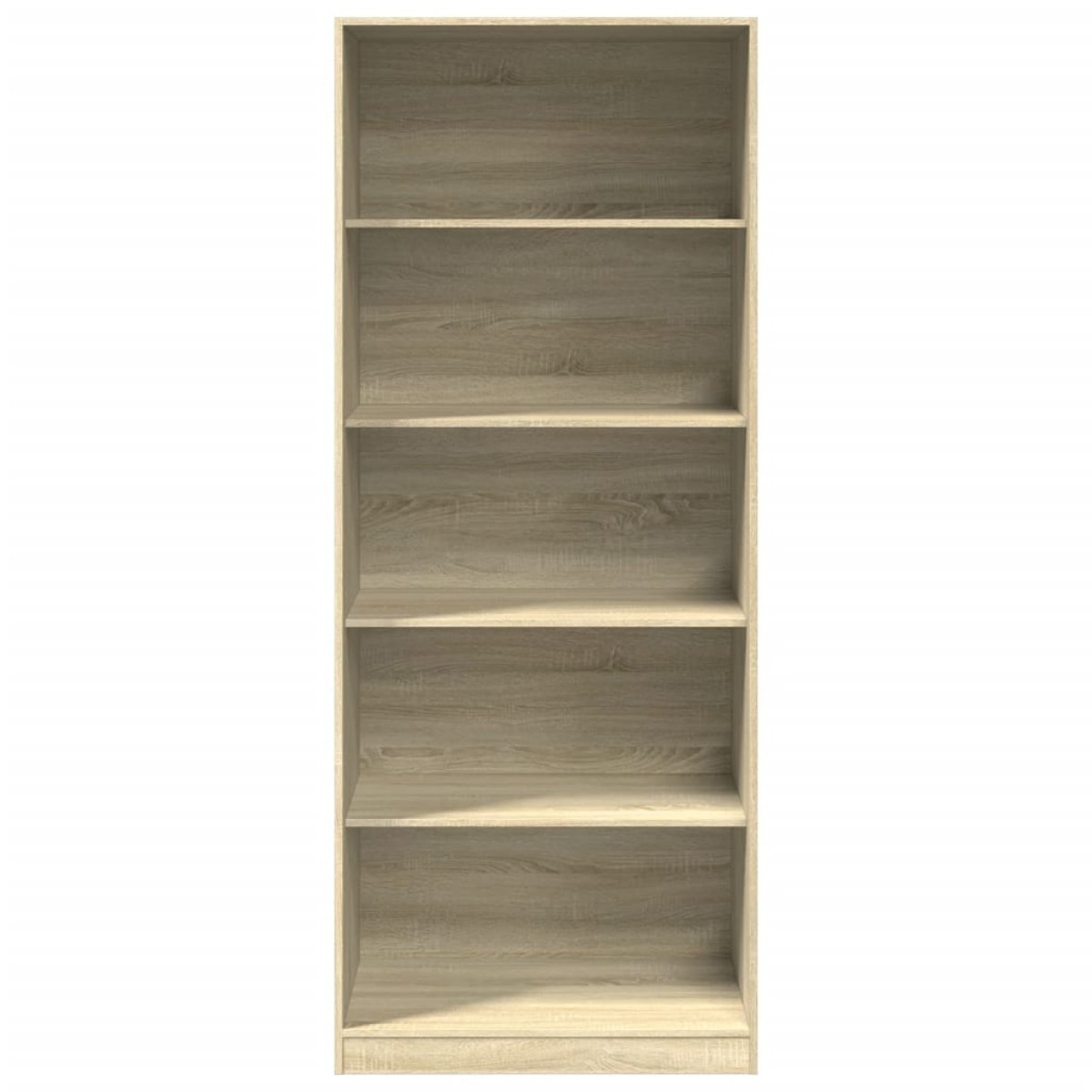 vidaXL Ντουλάπα Χρώμα Sonoma Δρυς 80x50x200 εκ. από Επεξ. Ξύλο