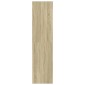 vidaXL Ντουλάπα Χρώμα Sonoma Δρυς 80x50x200 εκ. από Επεξ. Ξύλο