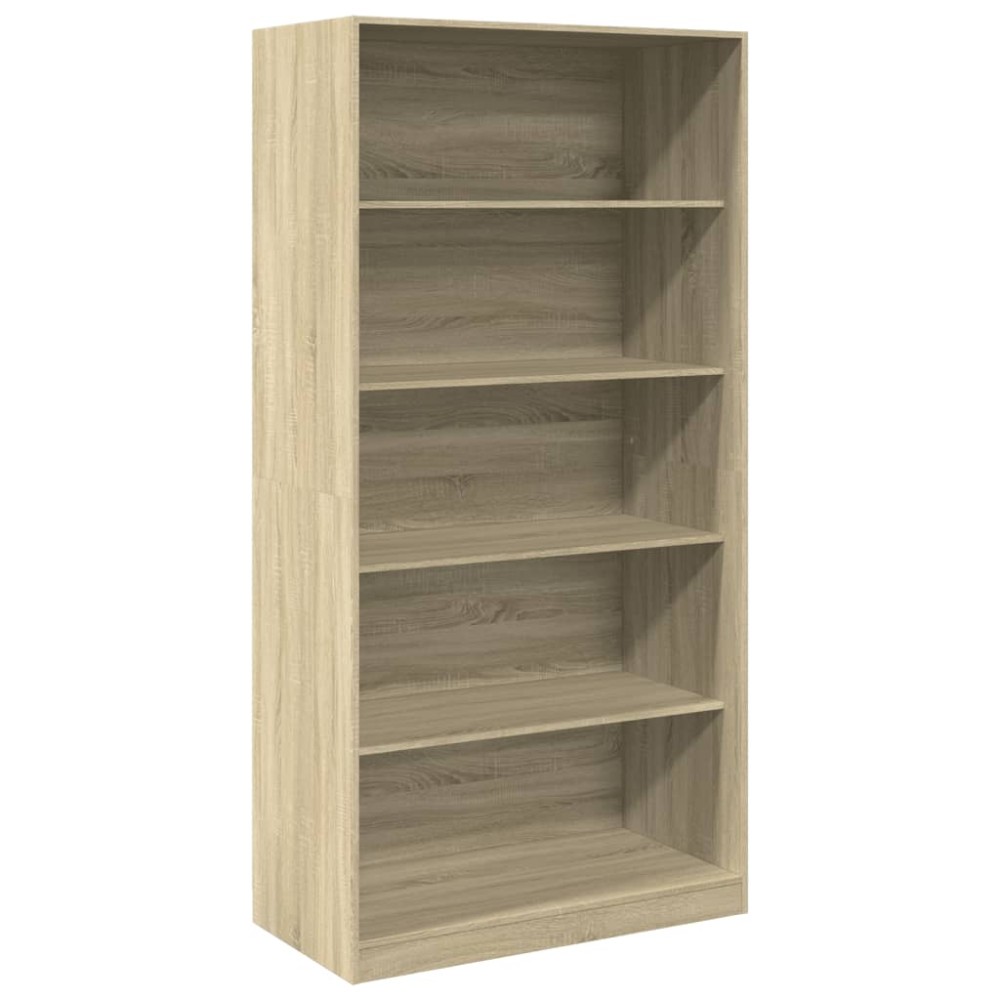 vidaXL Ντουλάπα Χρώμα Sonoma Δρυς 100x50x200εκ. από Επεξεργασμένο Ξύλο