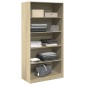 vidaXL Ντουλάπα Χρώμα Sonoma Δρυς 100x50x200εκ. από Επεξεργασμένο Ξύλο