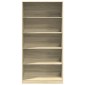 vidaXL Ντουλάπα Χρώμα Sonoma Δρυς 100x50x200εκ. από Επεξεργασμένο Ξύλο