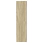 vidaXL Ντουλάπα Χρώμα Sonoma Δρυς 100x50x200εκ. από Επεξεργασμένο Ξύλο