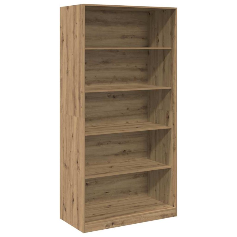 vidaXL Ντουλάπα Αρτισιανή Δρυς 100x50x200 εκ Επεξεργασμένο Ξύλο