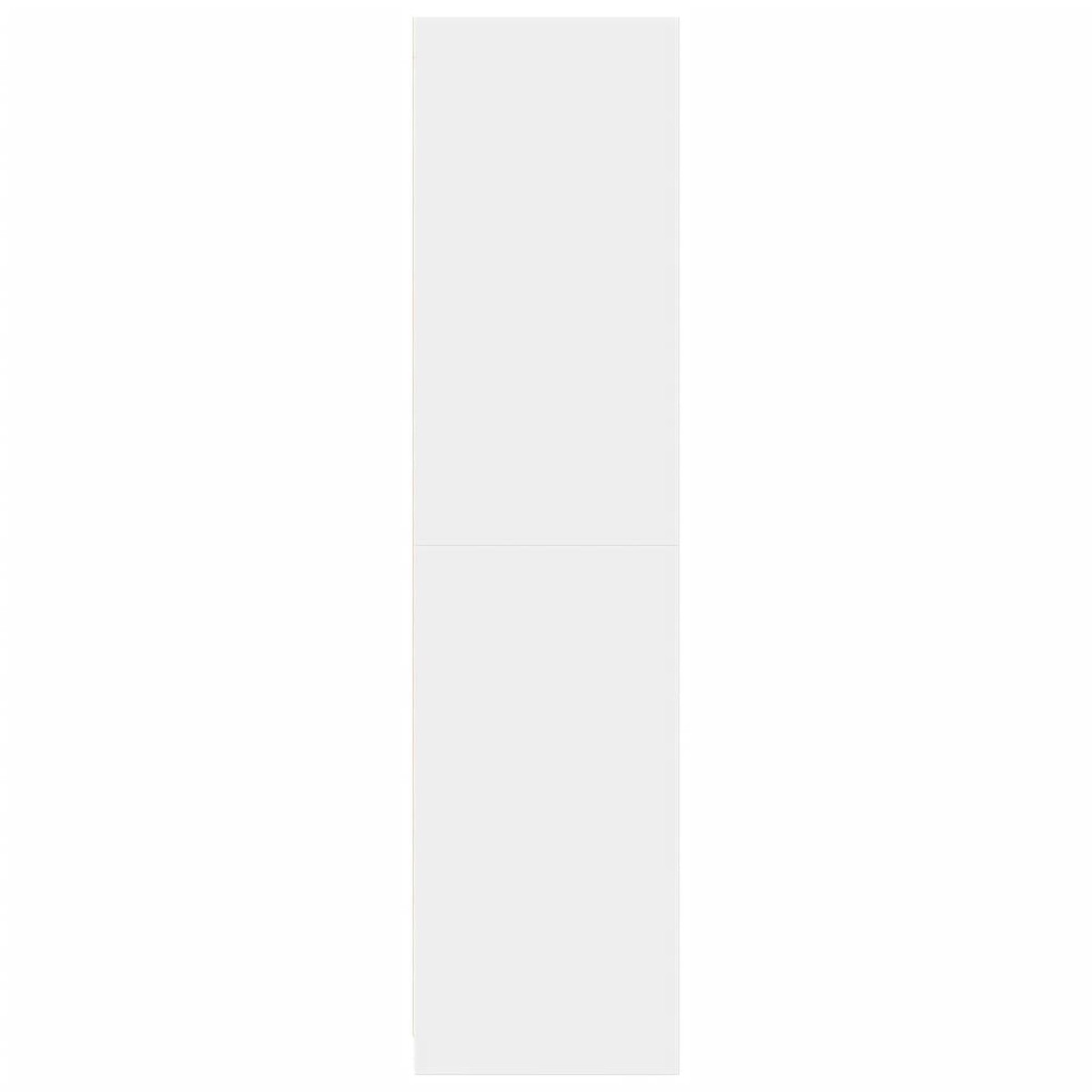 vidaXL Ντουλάπα Λευκή 30x50x200 εκ. από Επεξεργασμένο Ξύλο