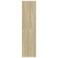 vidaXL Ντουλάπα Sonoma Δρυς 30x50x200 εκ. από Επεξεργασμένο Ξύλο