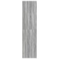 vidaXL Ντουλάπα Γκρι Sonoma 30x50x200 εκ. από Επεξεργασμένο Ξύλο
