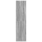 vidaXL Ντουλάπα Γκρι Sonoma 80x50x200 εκ. από Επεξεργασμένο Ξύλο
