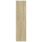 vidaXL Ντουλάπα Χρώμα Sonoma Δρυς 100x50x200εκ. από Επεξεργασμένο Ξύλο