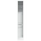 vidaXL Ντουλάπα Λευκή 30x50x200 εκ. από Επεξεργασμένο Ξύλο