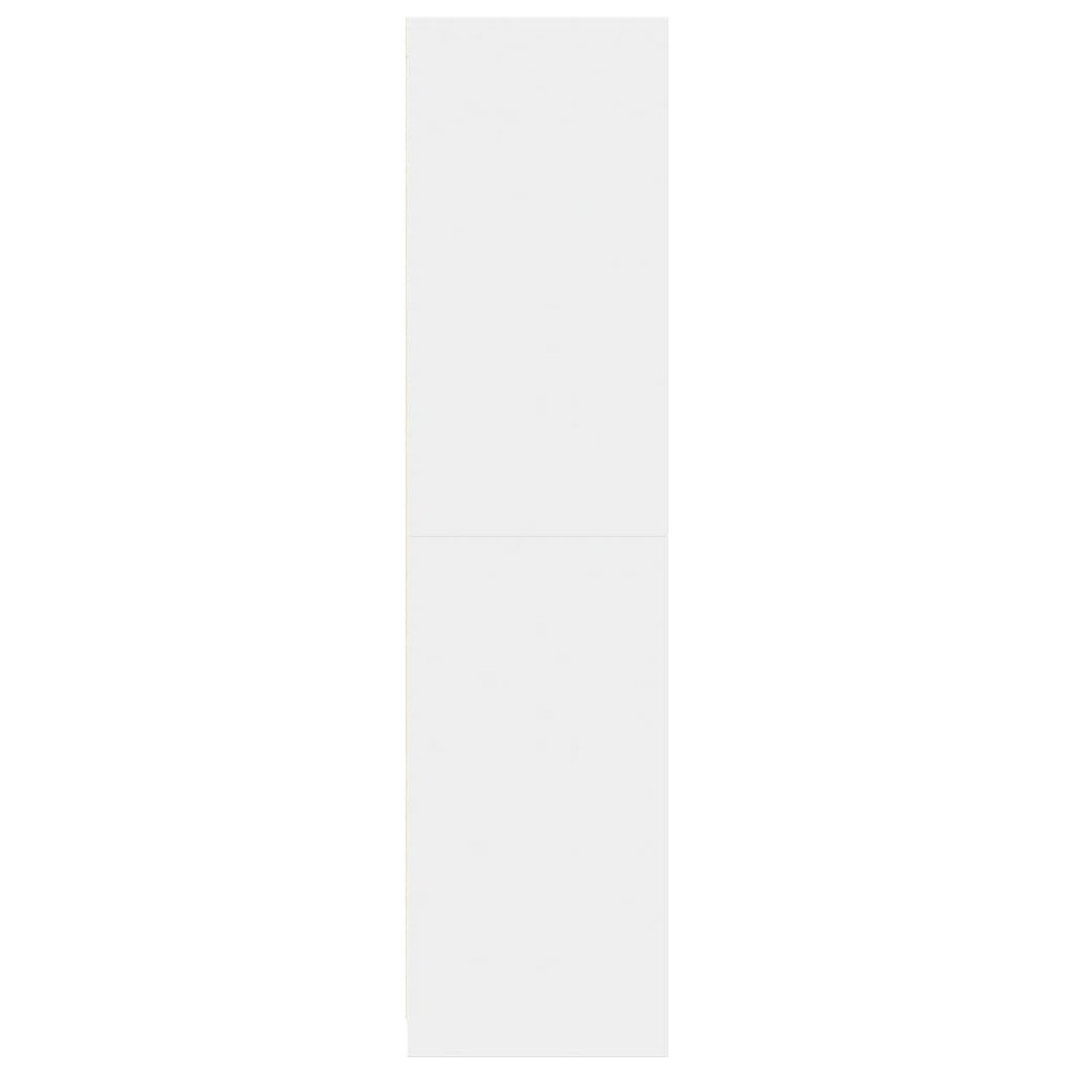 vidaXL Ντουλάπα Λευκή 30x50x200 εκ. από Επεξεργασμένο Ξύλο