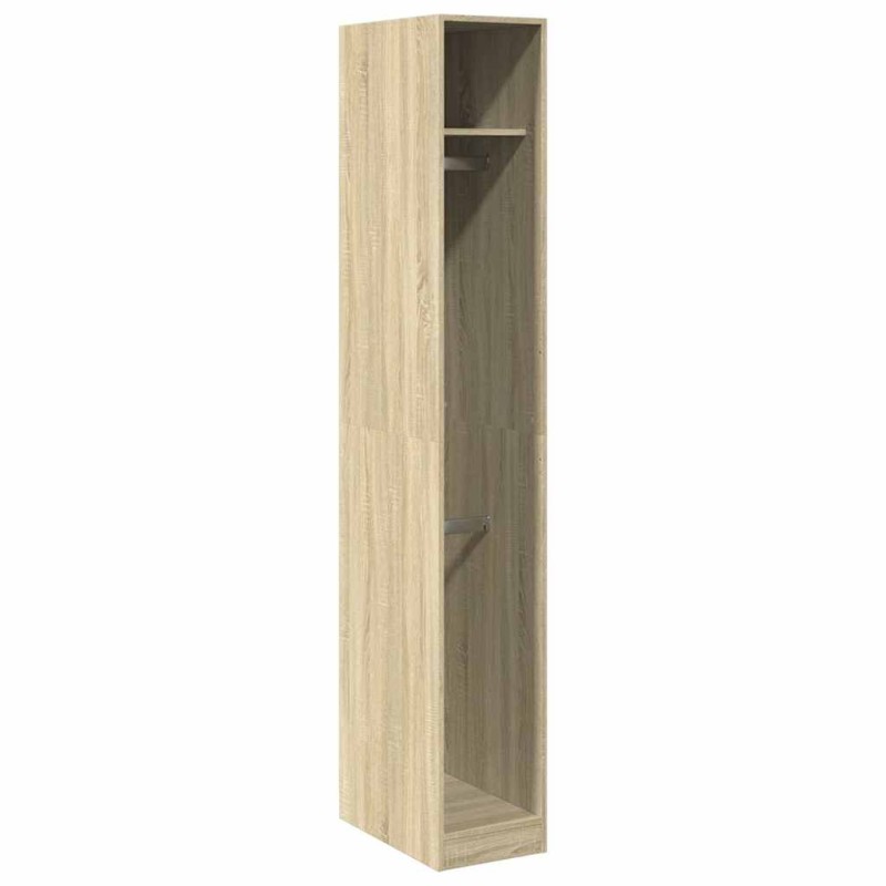 vidaXL Ντουλάπα Sonoma Δρυς 30x50x200 εκ. από Επεξεργασμένο Ξύλο