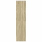 vidaXL Ντουλάπα Sonoma Δρυς 30x50x200 εκ. από Επεξεργασμένο Ξύλο