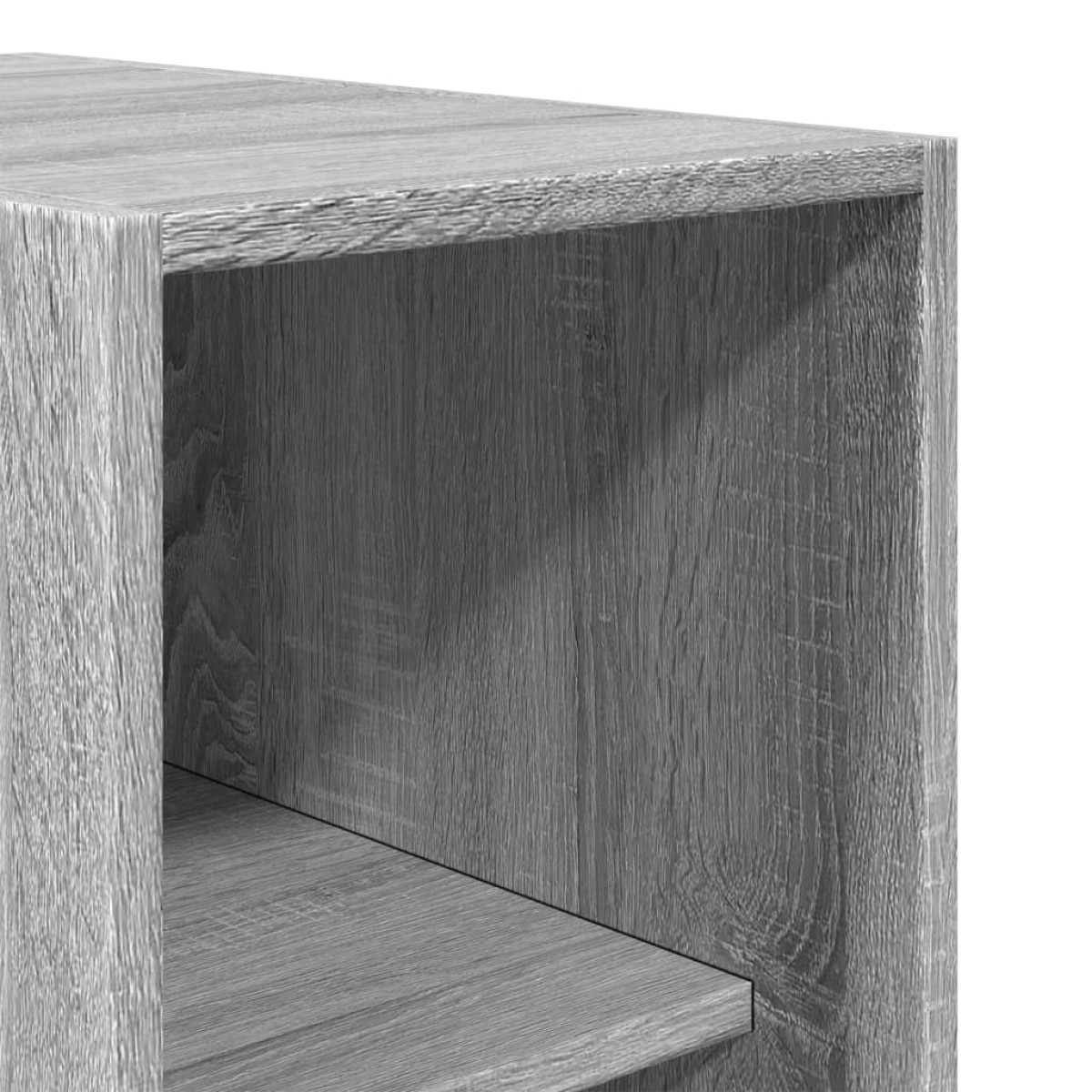 vidaXL Ντουλάπα Γκρι Sonoma 30x50x200 εκ. από Επεξεργασμένο Ξύλο