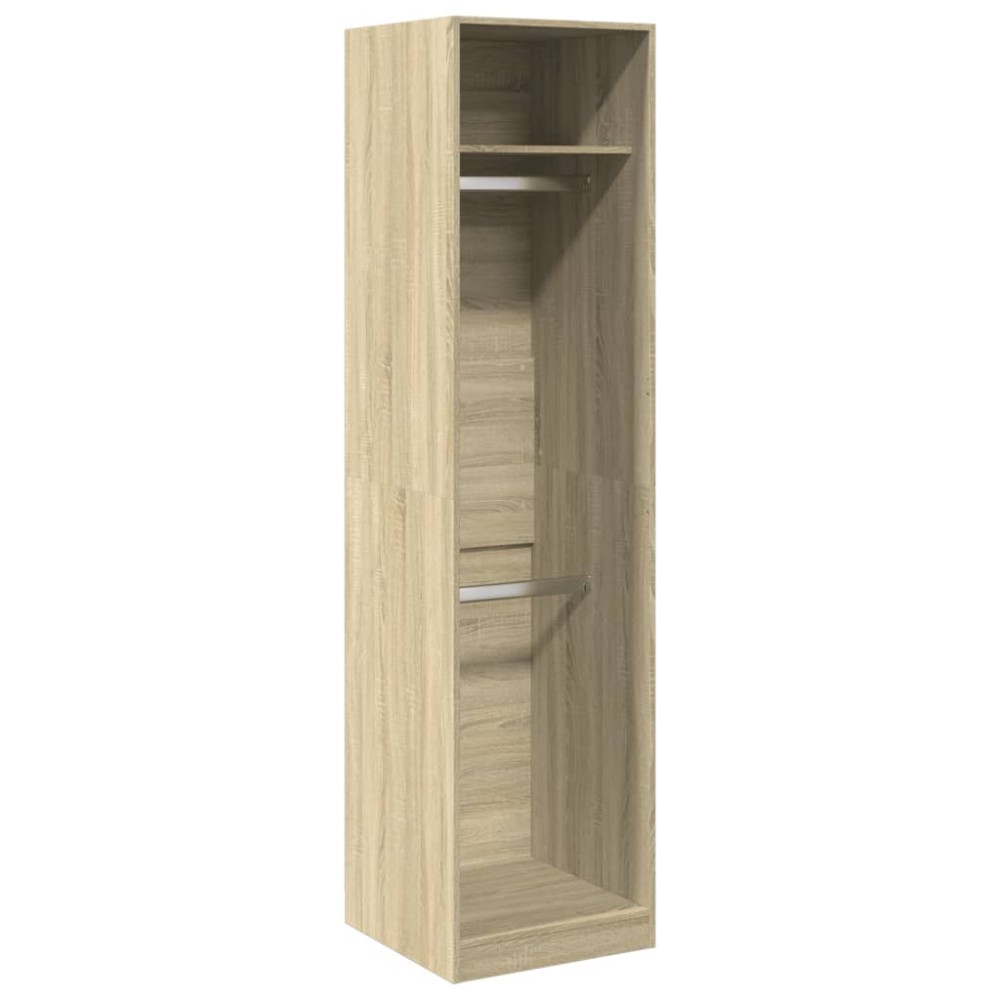 vidaXL Ντουλάπα Χρώμα Sonoma Δρυς 50 x 50 x 200 εκ. από Επεξ. Ξύλο