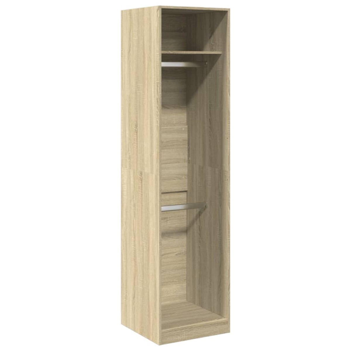 vidaXL Ντουλάπα Χρώμα Sonoma Δρυς 50 x 50 x 200 εκ. από Επεξ. Ξύλο