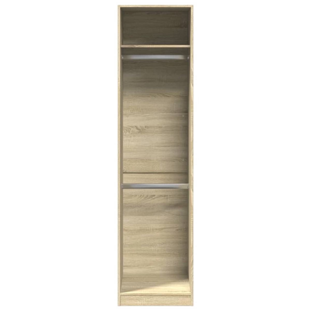 vidaXL Ντουλάπα Χρώμα Sonoma Δρυς 50 x 50 x 200 εκ. από Επεξ. Ξύλο