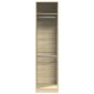 vidaXL Ντουλάπα Χρώμα Sonoma Δρυς 50 x 50 x 200 εκ. από Επεξ. Ξύλο